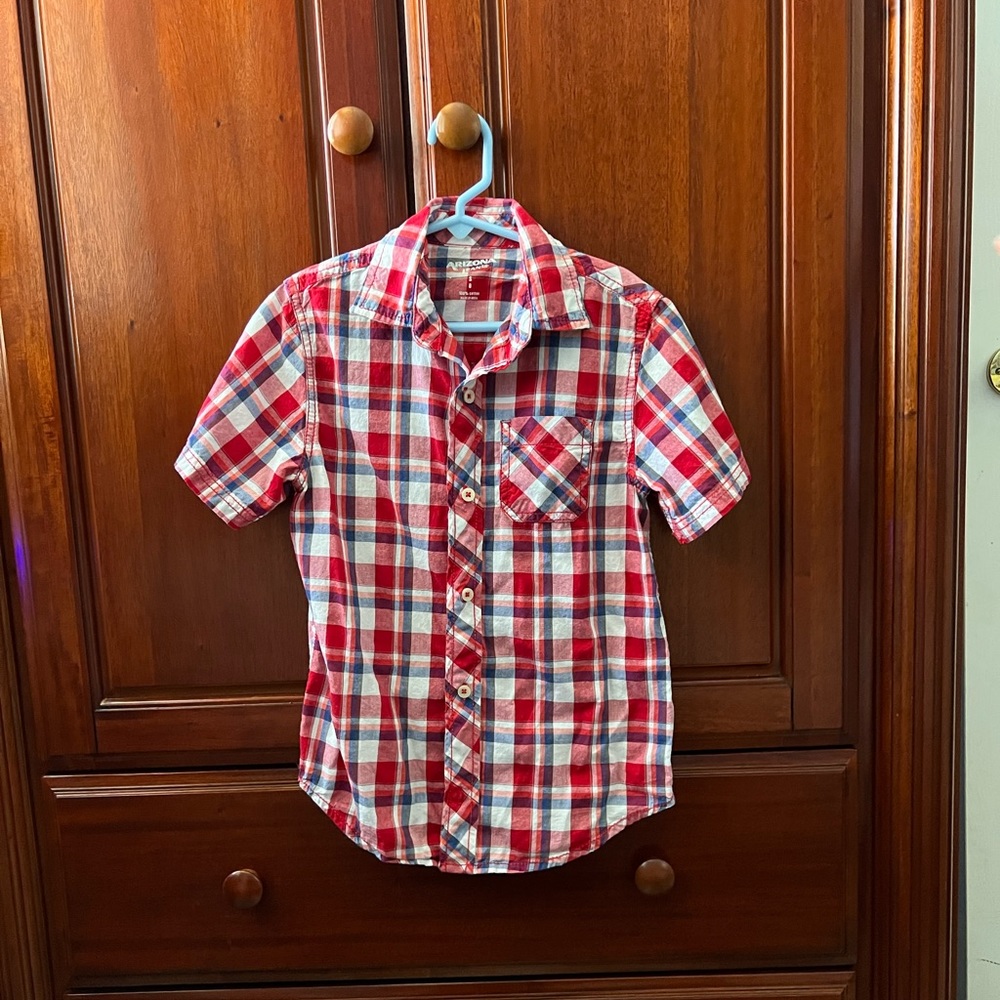 Arizona Co. kids long sleeve button down shirt